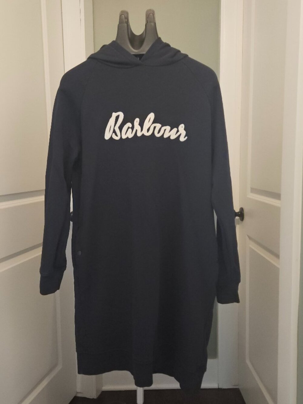 Barbour Otterburn Hoodie Dress | Navy | 10